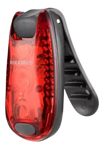 Imagen 2 de 2 de Luz De Clip Para Bicicletas Resistente Al Agua Rockbros