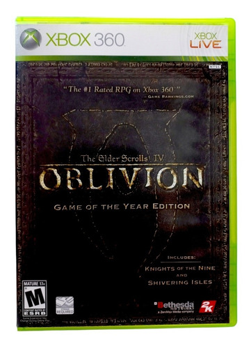 The Elder Scrolls 4 Oblivion Xbox 360 Game Of The Year (Reacondicionado)