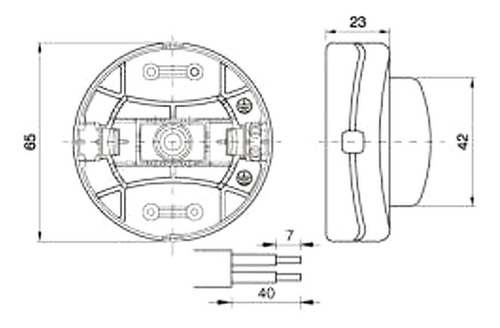 Imagem 3 de 4 de Interruptor Meio De Cordão Piso Branco