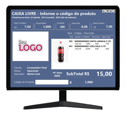 Sistema Para Vendas Sat + Nota Fiscal Eletrônica + Cupom