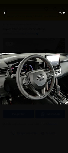 Imagen 6 de 10 de Toyota Corolla Cross Gr.sport 2.0 Cvt Gi