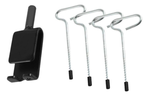 Kit De Herramientas For Anclaje De Hielo Con 4 Clavijas