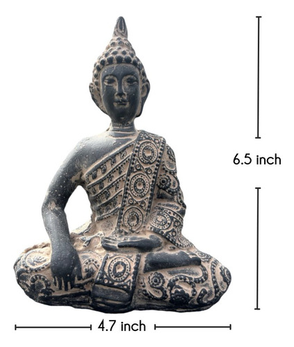 Escultura Decorativa Buda Original Artesano