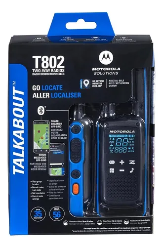 4x Walkie Talkie Motorola T802 56km Ip54 22 Canales