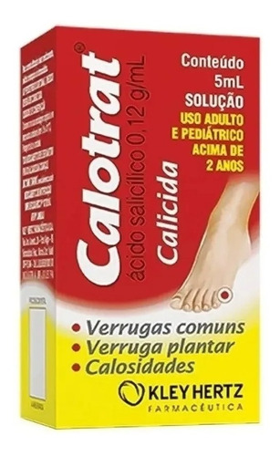 Calotrat Ácido Salicílico Remove Calos Verrugas 5ml K Hertz