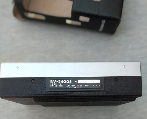 Grabadora Portatil Panasonic Auto Stop Vintage Model Rv-2400 (Usado)