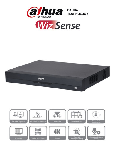 Dahua Xvr5232an-i3 Dvr 32ch 5mp Lite + 32ch Ip Wizsense
