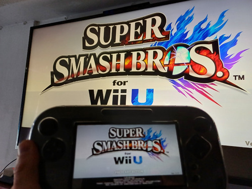 Juego Nintendo Wii U Super Smash Bros (Usado)
