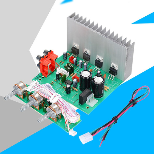 Placa Amplificadora De Potencia Con Disipador De Calor,