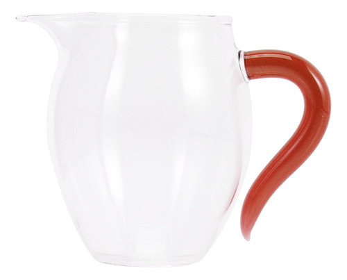 Taza De Leche De Vidrio Con Mango Colorido