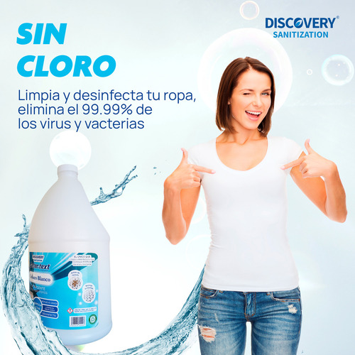 Detergente Liquido Ropa Blanca - Coliseo Blanco - 3.8 Litros