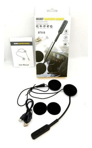 Auricular Manos Libres Bluetooth Para Casco De Moto Nuevo