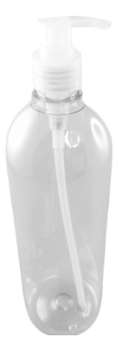 12 Pzas De Botella Pet 1lt Con Dispensador Para Gel
