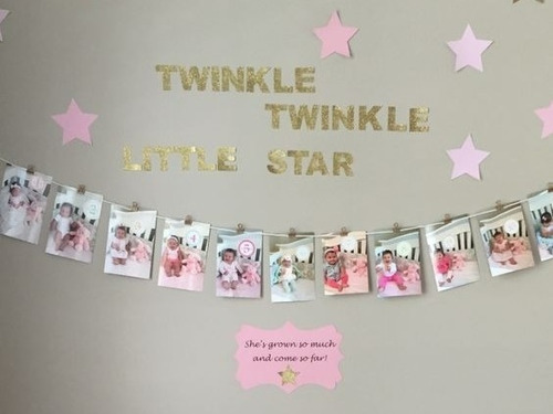 Banderines Primer Año Impreso .diseño Incluido