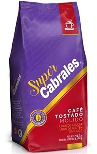 Imagen 1 de 7 de Cafe Molido Super Cabrales 520gr Tostado