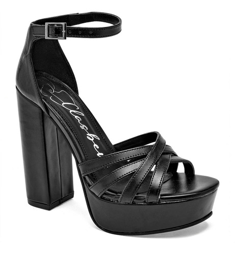 Zapatillas Mujer Clasben Marbella Negro 124-948