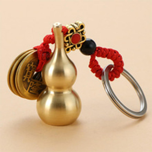 Keychain De Calabaza China Llavero De Calabaza De Monedas Lu