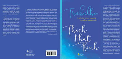 Trabalho: A arte de viver e trabalhar em plena consciência, de Hanh, Thich Nhat. Editorial Editora Vozes Ltda., capa mole em português, 2017