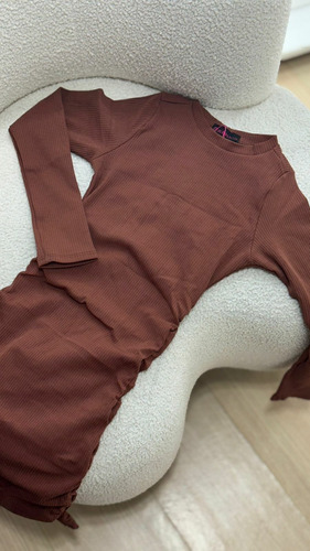 Vestido Blessmih Liza 2em1 Canelado Power Coleção Inverno