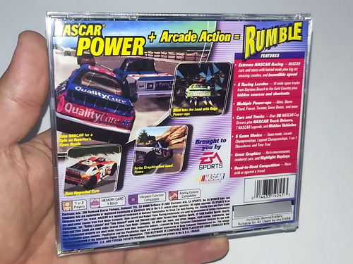 Nascar Rumble Playstation Midia Preta