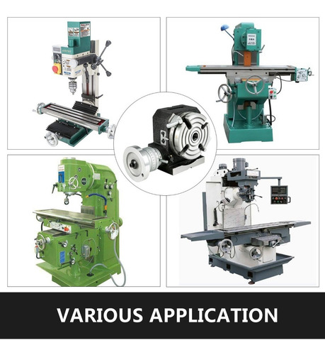 Mesa Rotativa Horizontal/vertical 4 Pulgadas 4 Ranuras Vevor