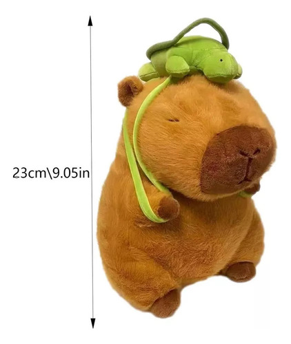 Muñeco Decorativo Yy Plush, Capibara, De Peluche Realista