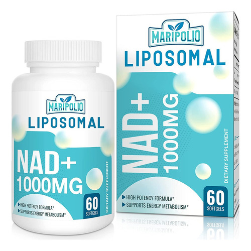 Nad+ Liposomal Nicotinamida 1000mg 60 Capsulas Eg Nn26 Sabor Nd