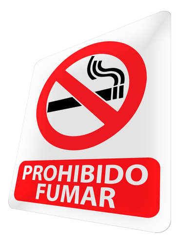 Letrero Prohibido Fumar Señalización Cartel Área De No Fumar
