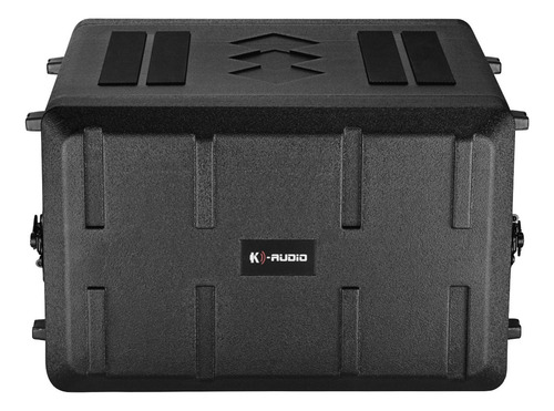 Case Rack Periférico Cpe Pro 6u Polietileno A Pronta Cor Preto