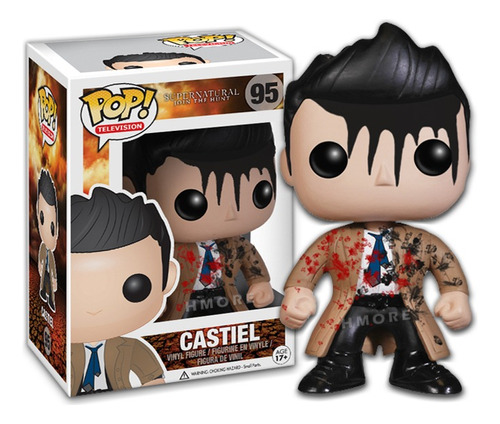 Funko Pop Supernatural - Arte Pintado De Castiel 95