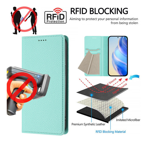 Funda Para Infinix Note 40 5g Con Cierre Magnético, Cubierta