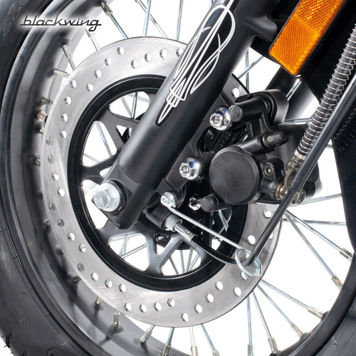 Islo Black Wing 250cc Color Negro - Azul Chopper