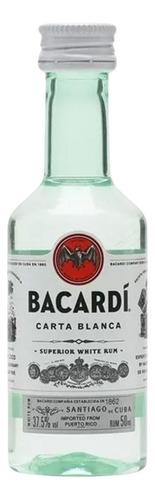 Bacardi 3 Mini Botellas 50 Ml. Puerto Rico