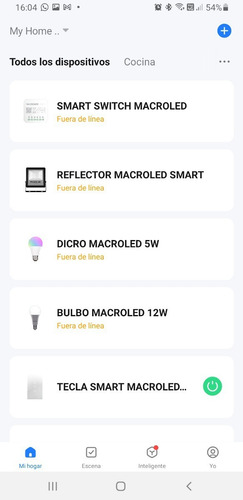 Tecla Smart Blanca 3 Canales Wifi Ac100-240v Macroled Tsx3b