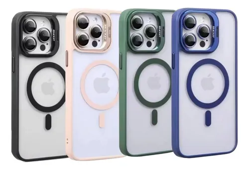 Case Protector Magsafe Para Iphone 13/14/15/16 Pro Max Negro Ultraguard 16