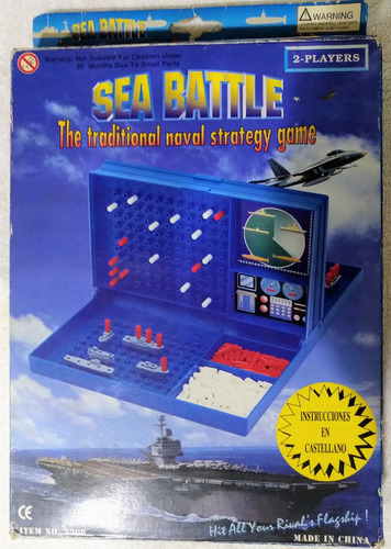 Sea Battle - Batalla Naval - Juego De Mesa - Vintage