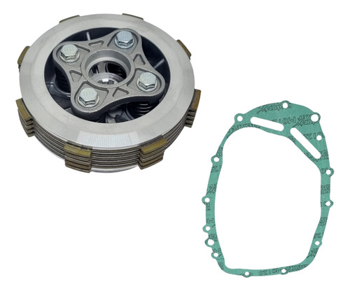 Kit Embreagem Completa Com Junta Moto Tvs Apache Rtr 150