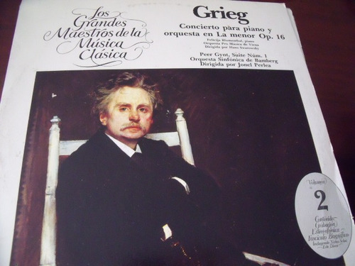 Lp Grieg, Los Grandes Maestros De La Musica Clasica