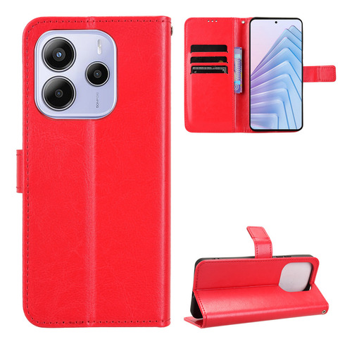 Funda Para Redmi Note 14 Pro Plus Cáscara De Solapa+mica