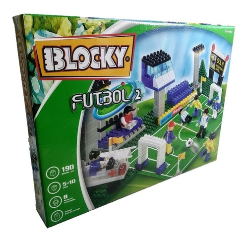 Blocky Futbol 2 - Bloques - Toy Piola