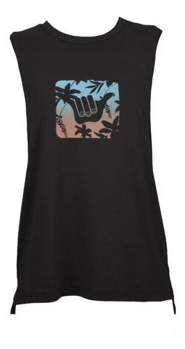 Musculosa Hang Loose Mujer Mus2028a-neg/neg