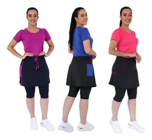 Short saia on sale fitness evangelica