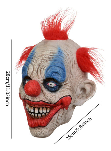 L Máscara De Payaso De Halloween Máscara Aterradora