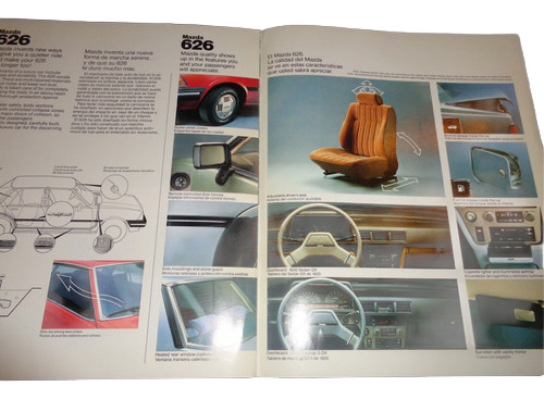 Mazda 626 1980 Catalogo De Venta Original (Usado)