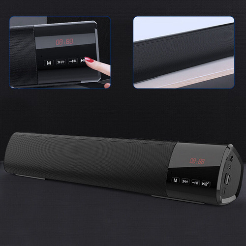 Portable Mini Speaker, Bluetooth Usb/tf/fm Radio Loud, R Lvv