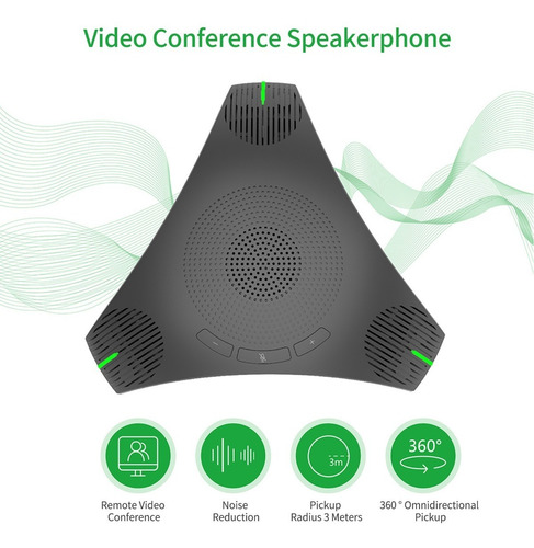 Micrófono Con Clave Skype/videoconferencia/silencio En Línea