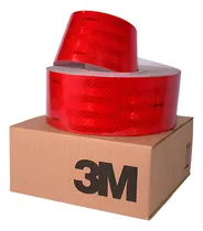 Comprar Cinta Reflectiva Roja Rollo 45,7 Mts Reglamentaria Vtv Roja