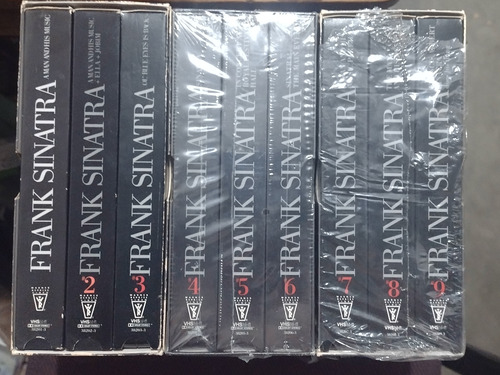 Frank Sinatra The Reprise Collection Vhs 9 Cassettes
