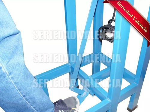 Imagen 3 de 7 de Selladora Doble Mordaza 25 Cm De Bolsas Con Pedestal Sellado