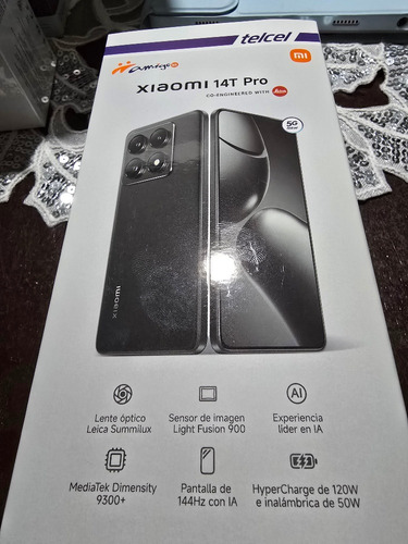 Xiaomi 14t Pro Titan Nuevo Caja Sellada Black 12gb Ram 512gb Tital Black (Usado)